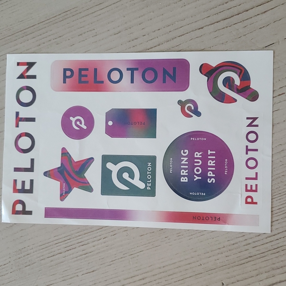 Peloton Stickers - Bring Your Spirit
